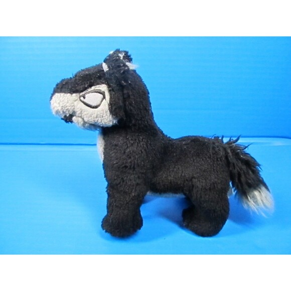NEOPETS Lot of 2 Black Shadow Lupe Wolf 7" & Blue Acara 6" Stuffed Animal Plush - Picture 11 of 15